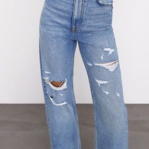 ZW THE ‘90S FULL LENGTH JEANS NWT Zara